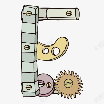 png免抠素材_88icon https://88icon.com 设计字体机械
