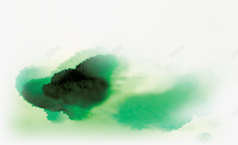 端午节水墨墨迹装饰png免抠素材_88icon https://88icon.com 墨迹 水墨 端午节 装饰