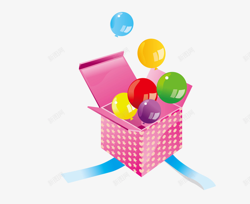 打开的礼品盒png免抠素材_88icon https://88icon.com 卡通图案 开盒有礼 惊喜礼物 打开的礼品盒 礼品盒 礼品盒矢量 礼物