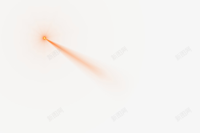 橙色光线png免抠素材_88icon https://88icon.com 射线 橙色光线