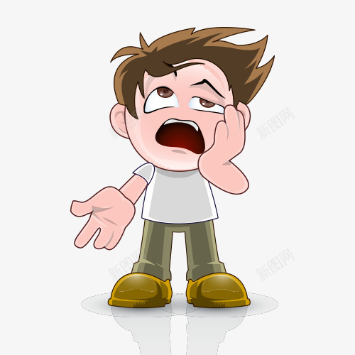 小人牙痛卡通图png免抠素材_88icon https://88icon.com 医院医生 牙病 牙痛 牙齿修复 牙齿细菌