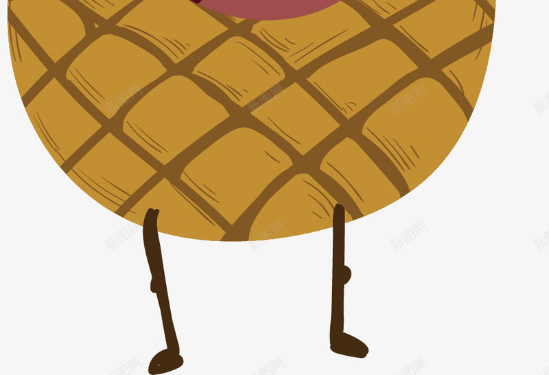 拍照的菠萝小人矢量图eps免抠素材_88icon https://88icon.com 夏日水果 拍照的菠萝 矢量素材 菠萝 菠萝小人 矢量图