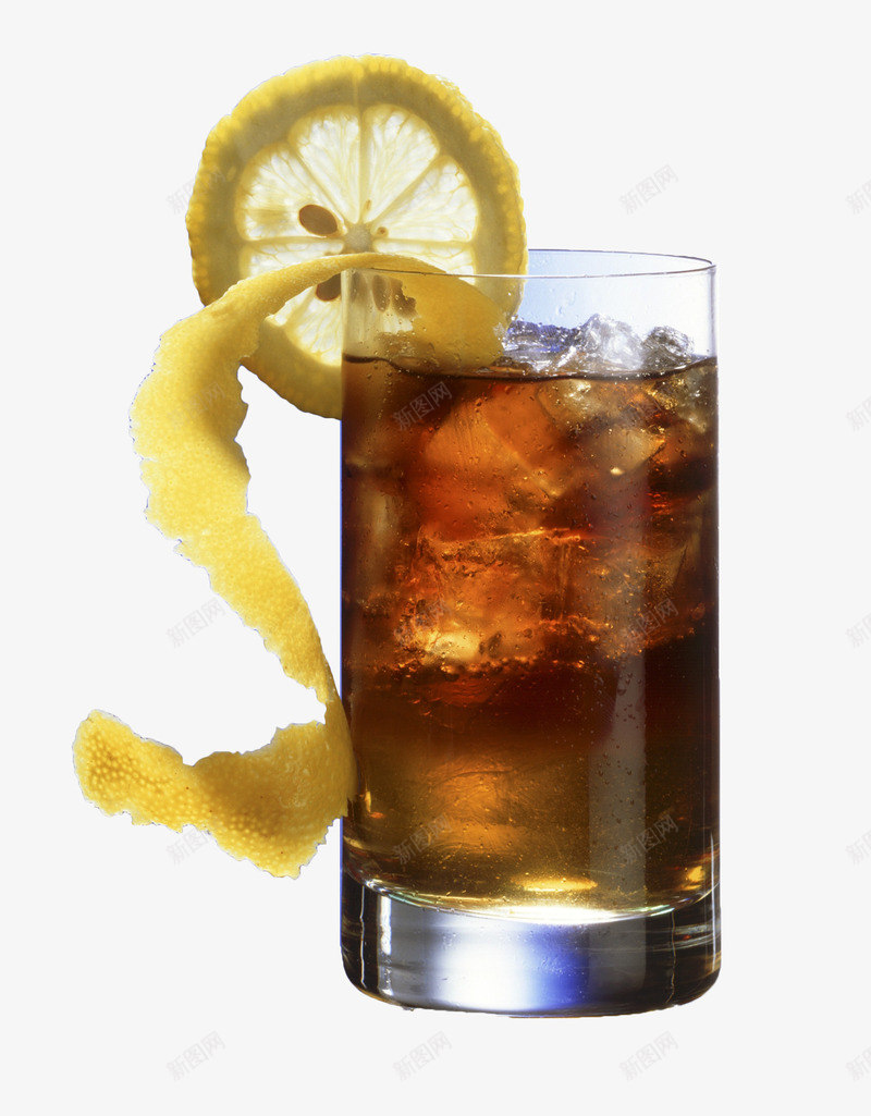 透明玻璃杯装冰柠乐png免抠素材_88icon https://88icon.com 冰块 可乐 杯装可乐 柠檬 玻璃杯 碳酸饮料 透明 饮料