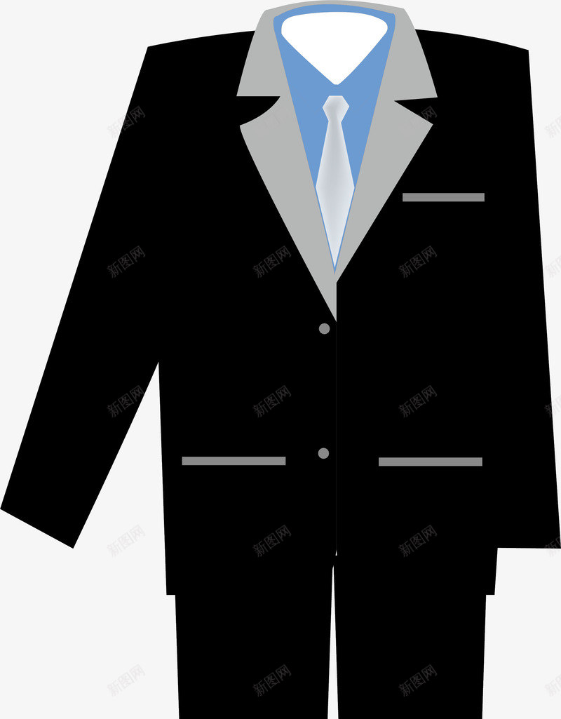 西服工装png免抠素材_88icon https://88icon.com 棉料服装设计 棉面料 棉面料制服 棉面料矢量 棉面料衣服 棉面料衣服矢量 西服工装