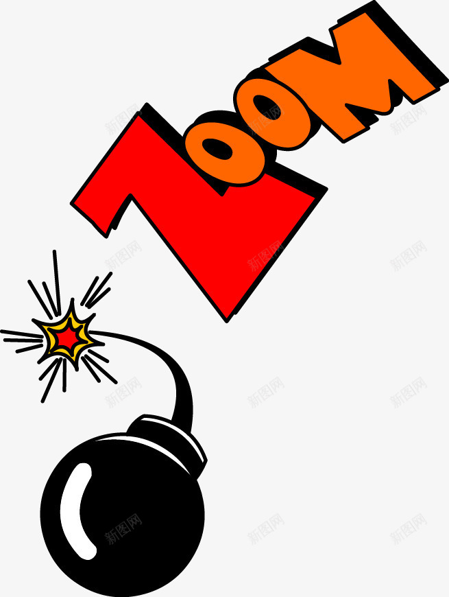 爆炸炸弹矢量图ai免抠素材_88icon https://88icon.com 炸弹 爆炸 矢量图