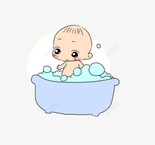 大眼宝宝洗澡png免抠素材_88icon https://88icon.com 可爱 大眼 宝宝 宝宝图片 宝宝洗澡 宝宝素材 泡泡 洗澡 浴盆