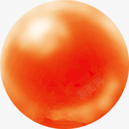 圆球橙色png免抠素材_88icon https://88icon.com 图片 圆球 橙色 素材