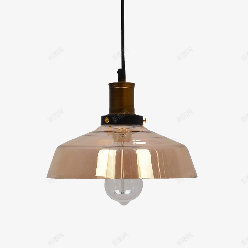 玻璃罩吊灯png免抠素材_88icon https://88icon.com png素材 产品实物 咖啡厅灯 复古 餐厅灯
