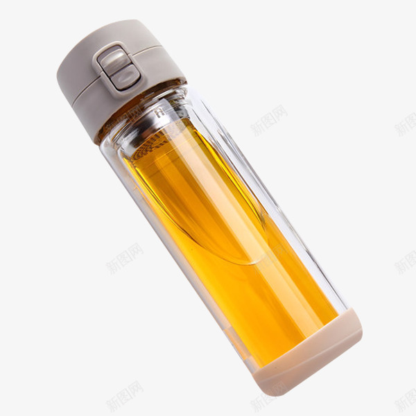 灰色盖子保温杯png免抠素材_88icon https://88icon.com 免抠玻璃水杯 塑料杯盖 灰色杯盖 玻璃保温杯 装水杯子 防烫杯盖