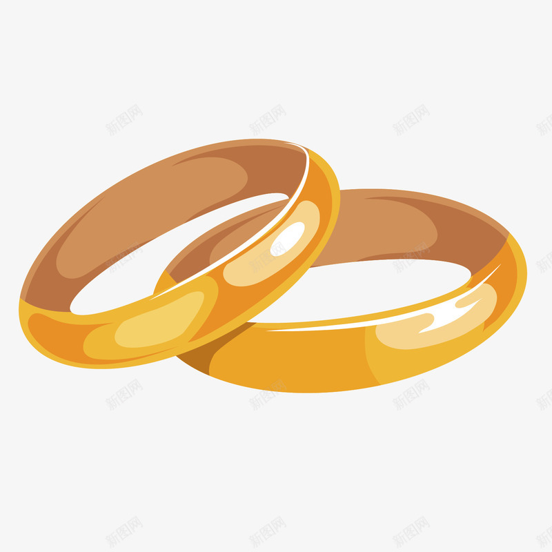 黄色戒指卡通矢量图ai免抠素材_88icon https://88icon.com 个性 卡通 可爱 戒指 手绘 放光 金色 矢量图
