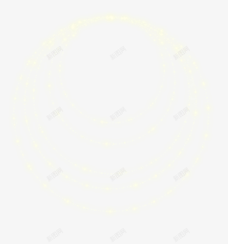 白色圆环发光线png免抠素材_88icon https://88icon.com 发光 发光线 圆环 手绘 白色