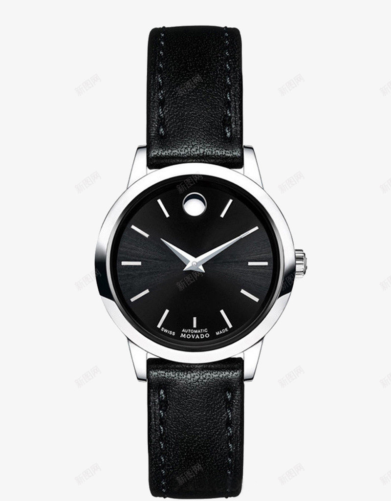 摩凡陀瑞动自动机械女表png免抠素材_88icon https://88icon.com 0606923 MOVADO 产品实物 摩凡陀瑞动 皮带女表 自动机械