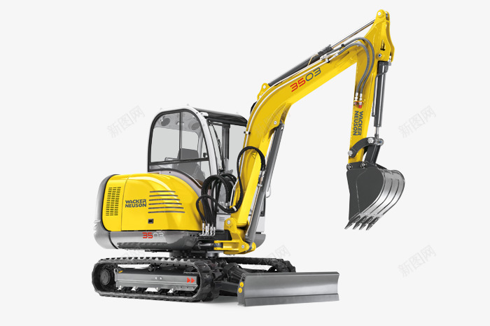 重型挖掘机png免抠素材_88icon https://88icon.com 挖掘机 机械 重型 重型挖掘机 重型的 黄色 黄色的挖掘机