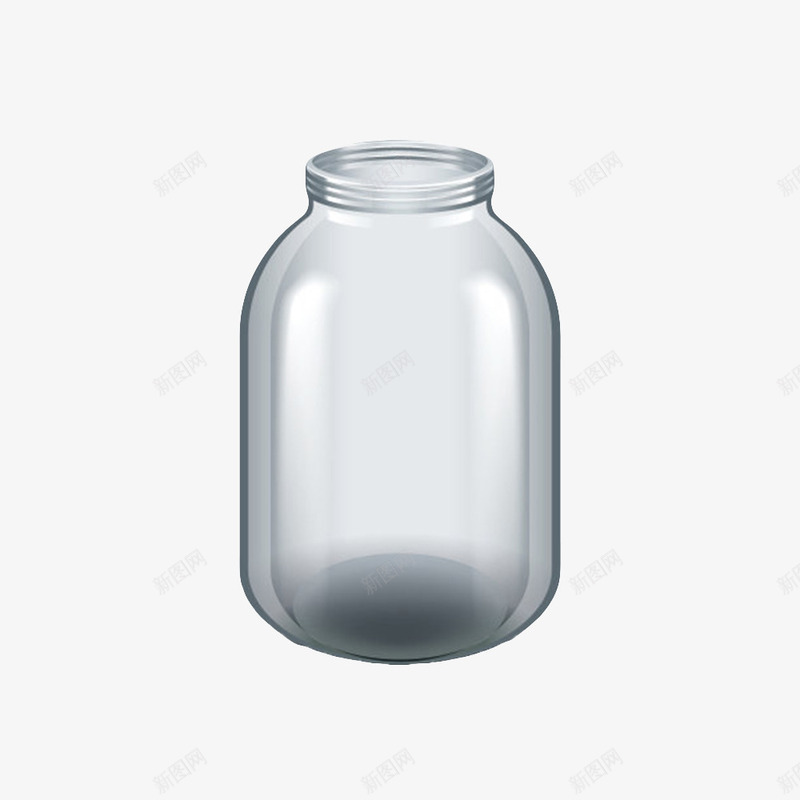 透明无盖的反光广口瓶实物png免抠素材_88icon https://88icon.com 保存 包装 反光 存储 容器 密封 封存 广口瓶 无盖 玻璃 瓶子 空的 罐子 透明