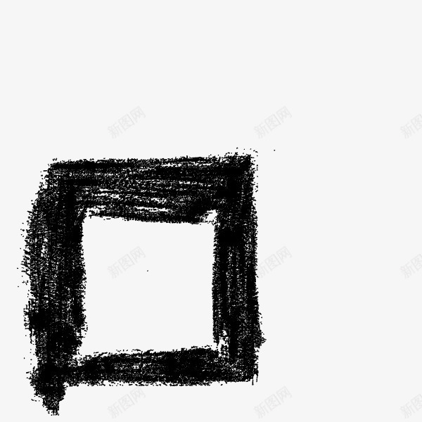 水墨墨迹泼墨黑色方框png免抠素材_88icon https://88icon.com 墨迹 方框 水墨 泼墨 黑色