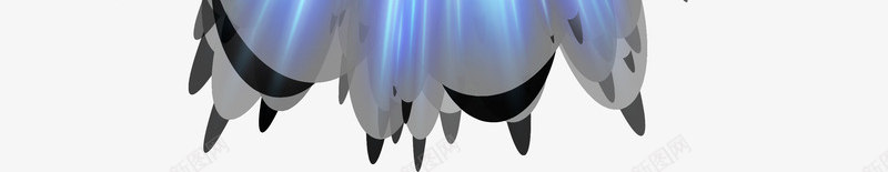 蓝色爆炸光芒光线png免抠素材_88icon https://88icon.com 光束 光线 光芒 免抠PNG 效果元素 爆炸 花朵 蓝色