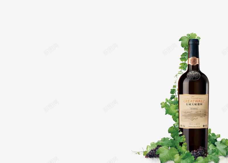 葡萄酒海报png免抠素材_88icon https://88icon.com 产品实物 红酒 长城葡萄酒 餐饮 饮料