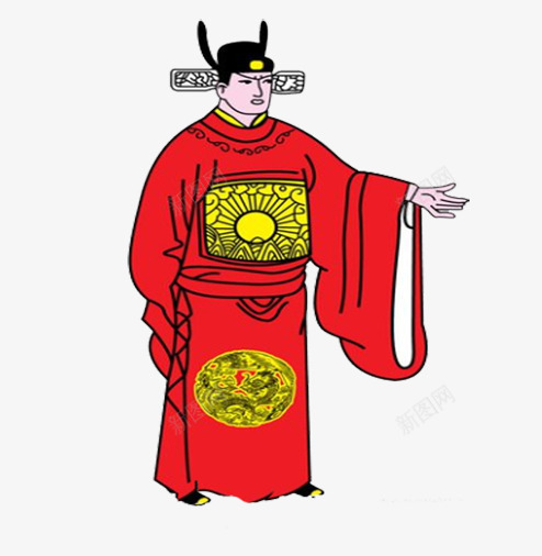 状元png免抠素材_88icon https://88icon.com 乌纱帽 卡通手绘红色的衣服 大才子 官服图片