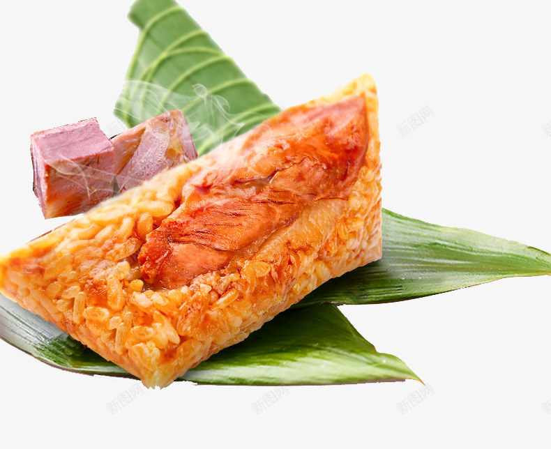 新鲜大肉粽子摄影png免抠素材_88icon https://88icon.com 产品实物 传统美食 免抠PNG 新鲜大肉粽子摄影 早餐 糯米粽 肉粽 鲜肉粽 黄金肉粽