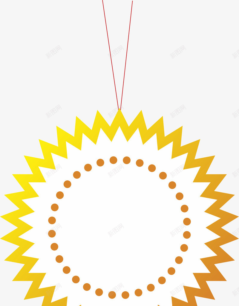 爆炸签吊牌标签矢量图ai免抠素材_88icon https://88icon.com 促销 促销吊牌 华丽优雅 吊牌 吊牌标签设计 吊牌模板 清新可爱 黄色 矢量图