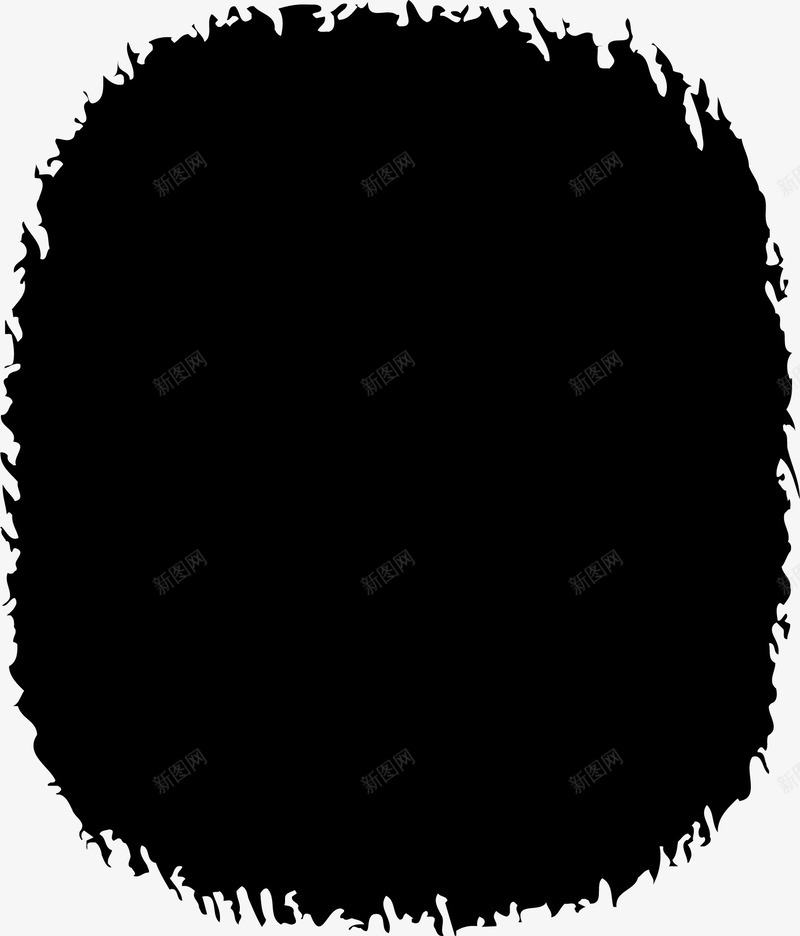 墨迹毛边png免抠素材_88icon https://88icon.com 中国风 墨迹 毛边
