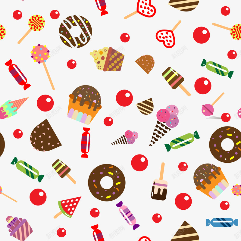 多彩简约美食边框纹理png免抠素材_88icon https://88icon.com 免抠PNG 多彩 简约 美食 边框纹理