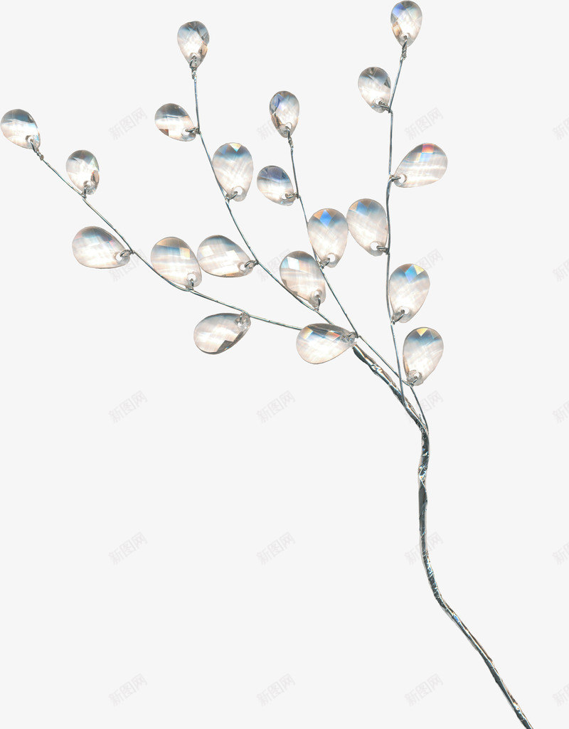 漂亮装饰花枝png免抠素材_88icon https://88icon.com 枝丫 枝干 花枝 装饰花枝