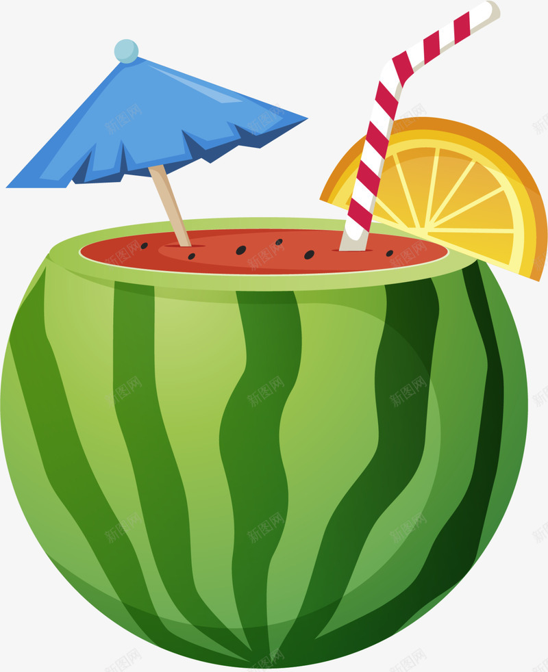夏天水果绿色西瓜png免抠素材_88icon https://88icon.com 冰镇西瓜 夏天水果 整个西瓜 橙子 绿色西瓜 美味西瓜