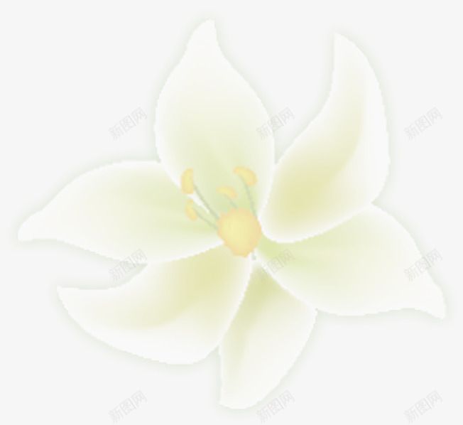 白色唯美春天花朵模糊png免抠素材_88icon https://88icon.com 春天 模糊 白色 花朵