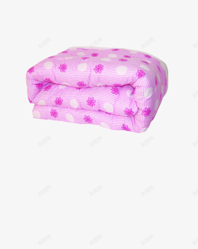淡紫棉png免抠素材_88icon https://88icon.com 冬天 厚重 棉被 被子