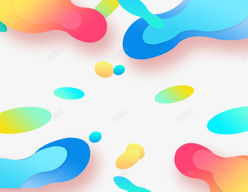 彩色PMGpsd免抠素材_88icon https://88icon.com 彩色 漂亮 色彩多样化 艺术形式 视觉丰富 较为随性