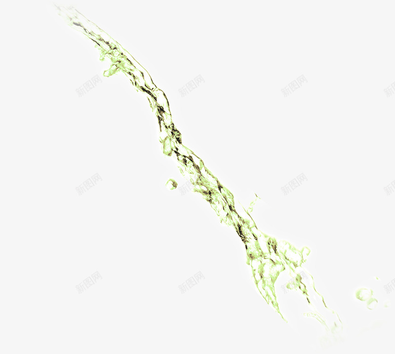 飞扬绿色水花png免抠素材_88icon https://88icon.com 图片 水花 绿色 飞扬