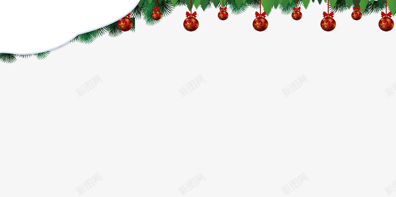 冬季圣诞挂饰png免抠素材_88icon https://88icon.com 冬 冬天 圣诞 挂饰