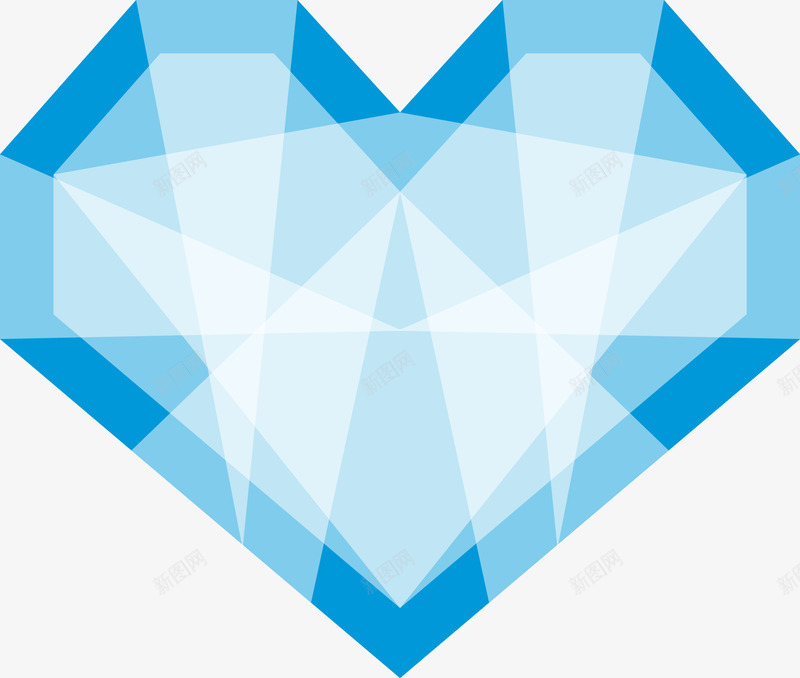 心形钻石矢量图ai免抠素材_88icon https://88icon.com 几何图形 多彩宝石 奢侈品 宝石 明亮 梦幻宝石 水晶 水晶原石 珍宝 珠宝 钻石 钻石图 闪亮 矢量图