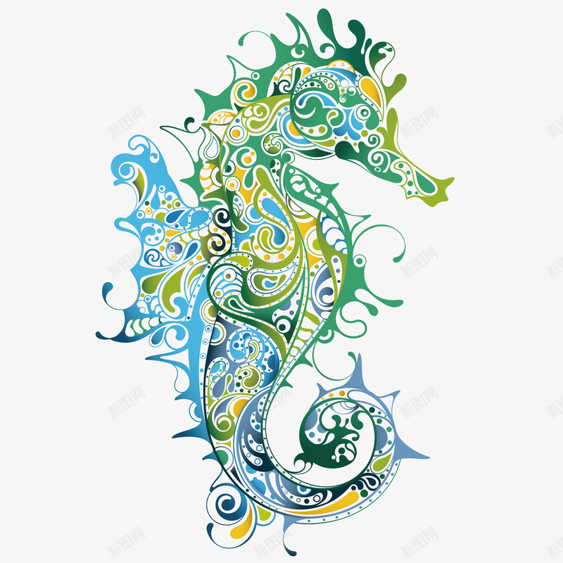 精美龙图腾png免抠素材_88icon https://88icon.com 个性图腾 创意图腾 卡通 艺术 龙形图腾