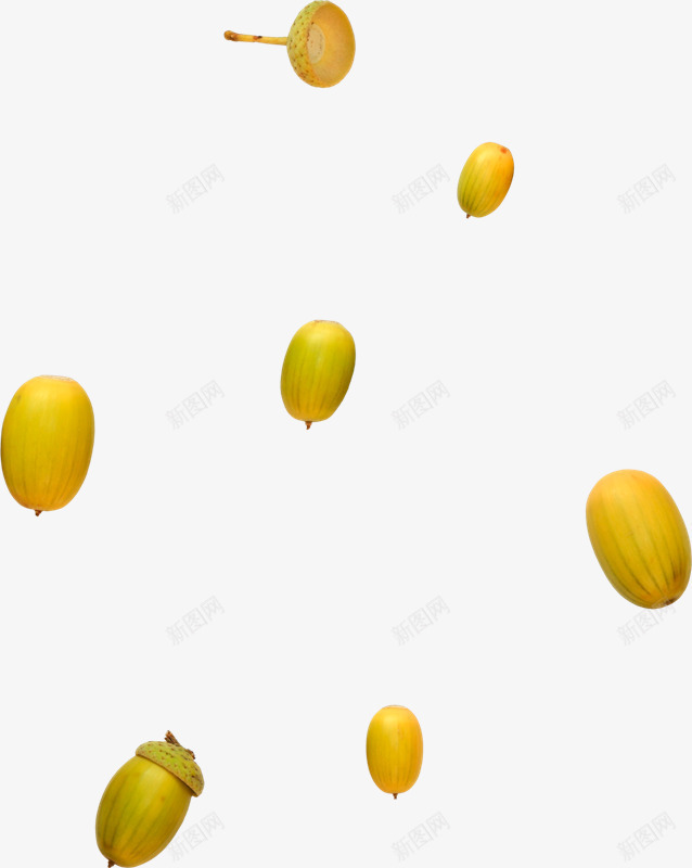 黄色小西瓜水果png免抠素材_88icon https://88icon.com 水果 西瓜 黄色