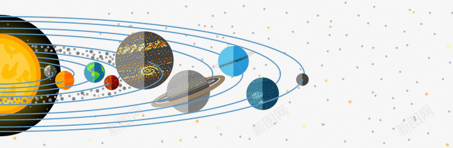 宇宙星球轨迹矢量图ai免抠素材_88icon https://88icon.com 宇宙 星球 轨迹 矢量图
