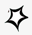 卡通五角爆炸png免抠素材_88icon https://88icon.com 五角 卡通 爆炸