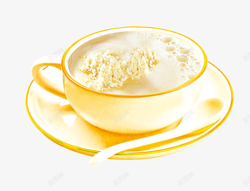 牛奶燕麦png免抠素材_88icon https://88icon.com 勺子 杯子 燕麦 牛奶
