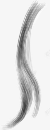 手绘漫画黑色头发辫子png免抠素材_88icon https://88icon.com 头发 漫画 辫子 黑色