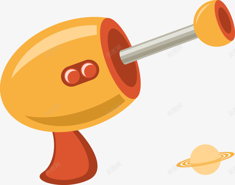 卡通激光枪矢量图ai免抠素材_88icon https://88icon.com 卡通 可爱 太空 宇宙 扁平化 激光枪 科技 矢量图
