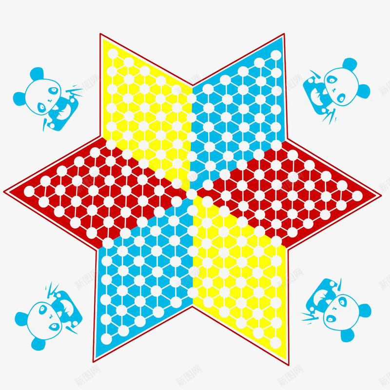 五彩多角形png免抠素材_88icon https://88icon.com 个性五角 五彩多角形 印章五角星 多彩的 好玩的 红色 蓝色