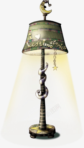 手绘个性台灯png免抠素材_88icon https://88icon.com 个性台灯 卡通台灯 台灯免抠素材 手绘台灯