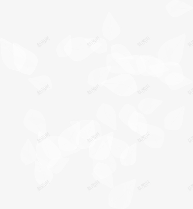 白色漂亮叶子png免抠素材_88icon https://88icon.com 叶子 树叶 漂亮叶子 白色叶子