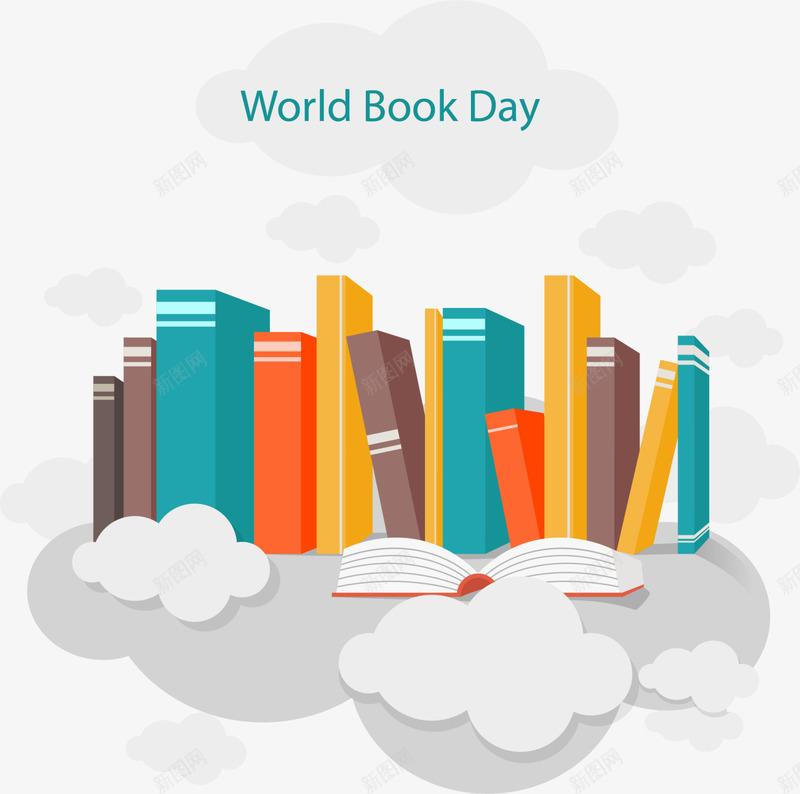 世界读书日一排书本png免抠素材_88icon https://88icon.com book day world 一排书本 世界读书日 多彩书本