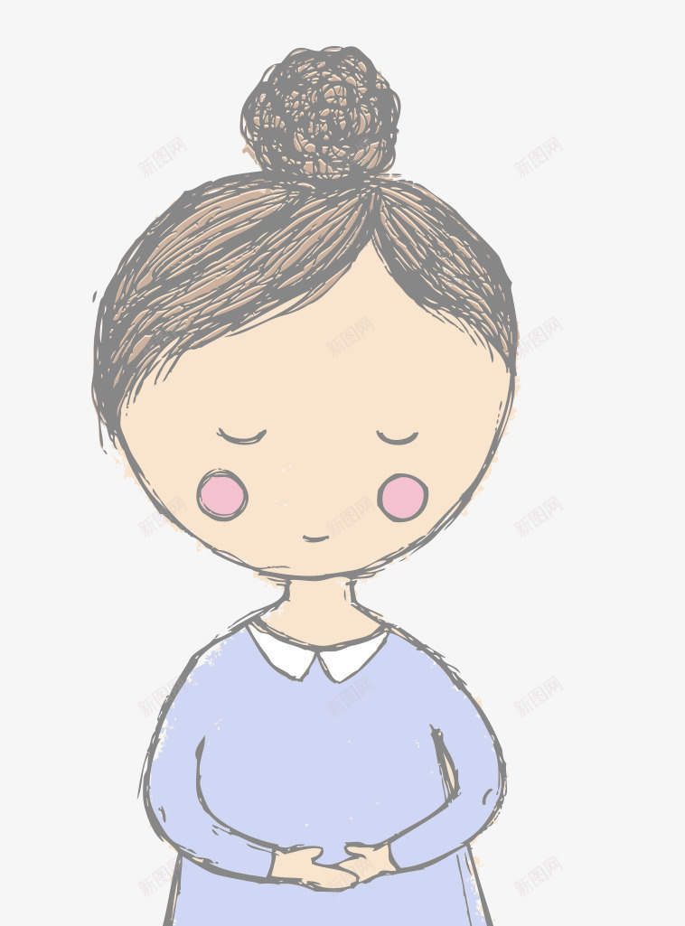 丸子头小女孩矢量图eps免抠素材_88icon https://88icon.com 丸子头 儿童 卡通漫画 可爱的小朋友 女孩 孩子 小盆友 幼儿园 手绘 男孩 矢量图