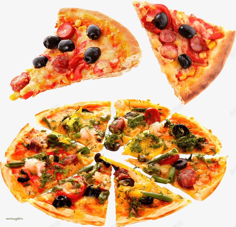披萨png免抠素材_88icon https://88icon.com pizza 披萨 面饼 食物
