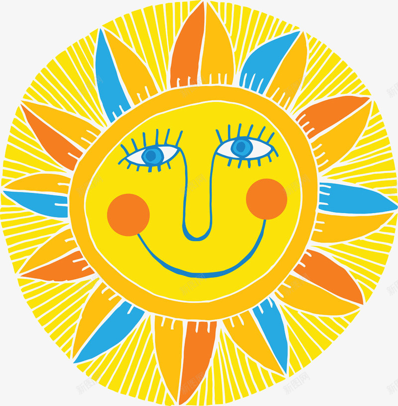 太阳png免抠素材_88icon https://88icon.com 儿童画 太阳 手绘 装饰