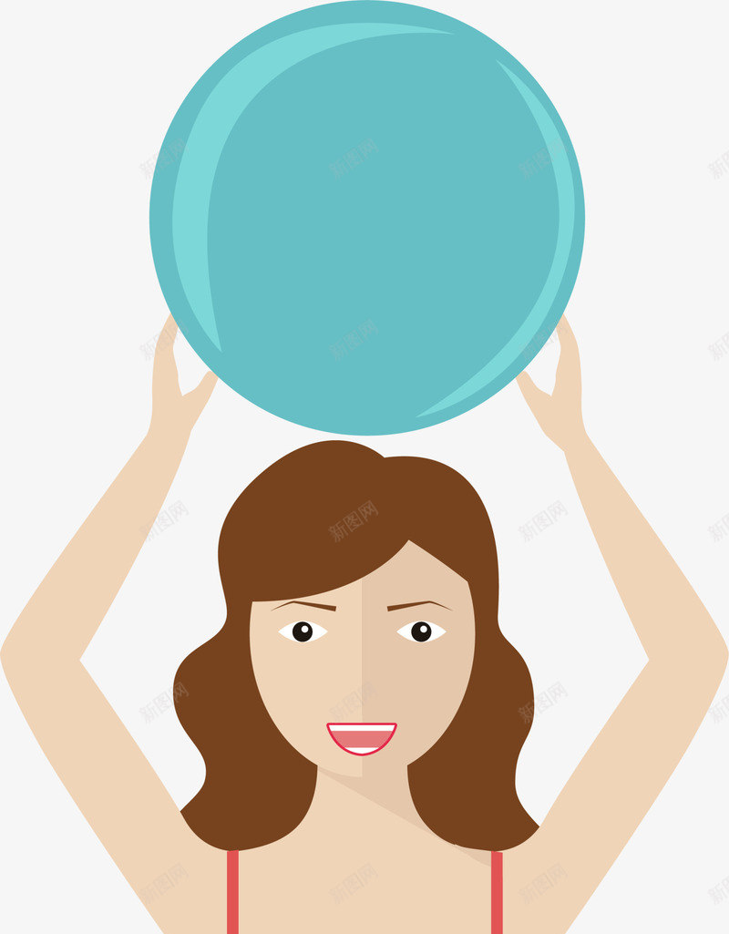 练习瑜伽的女人插画png免抠素材_88icon https://88icon.com 人物插画 女人插画 瑜伽运动 练习瑜伽 美丽女人 蓝色瑜伽球