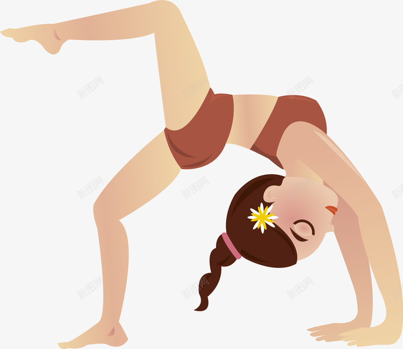 下腰抬腿的美丽女孩png免抠素材_88icon https://88icon.com 下腰抬腿 柔韧 瑜伽 美丽女孩 舞蹈 锻炼